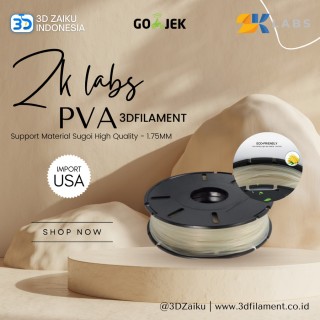 ZKLabs 3D Filament PVA Support Material Sugoi High Quality dari USA